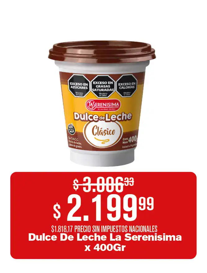 Oferta en queso rallado La Paulina