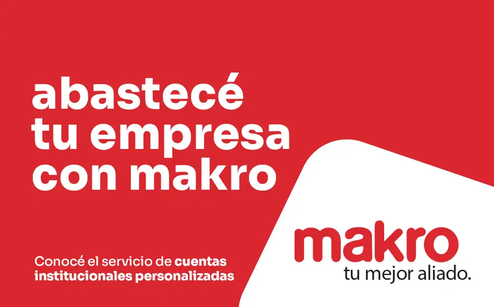 Abastecé tu empresa con Makro