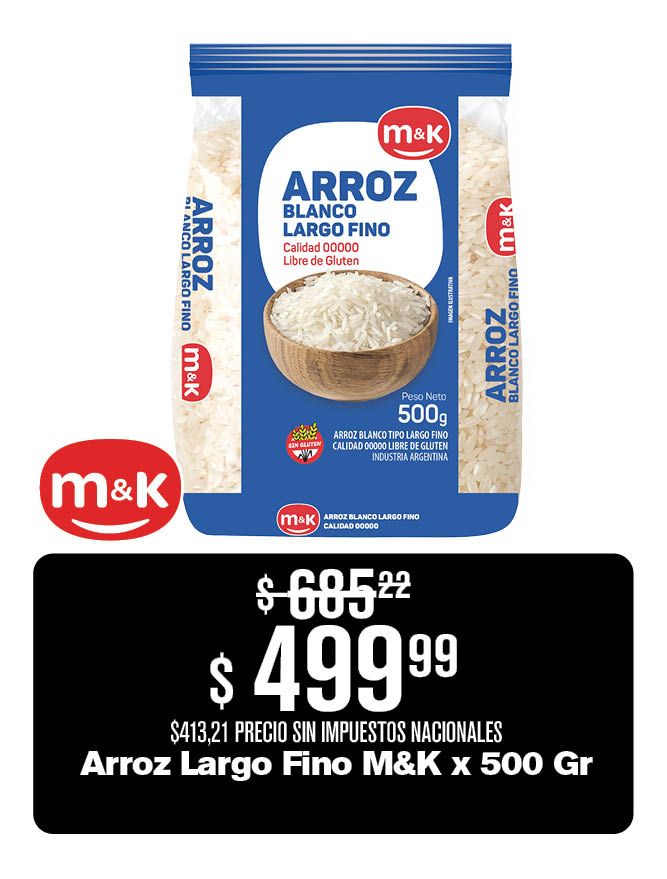  Oferta arroz 