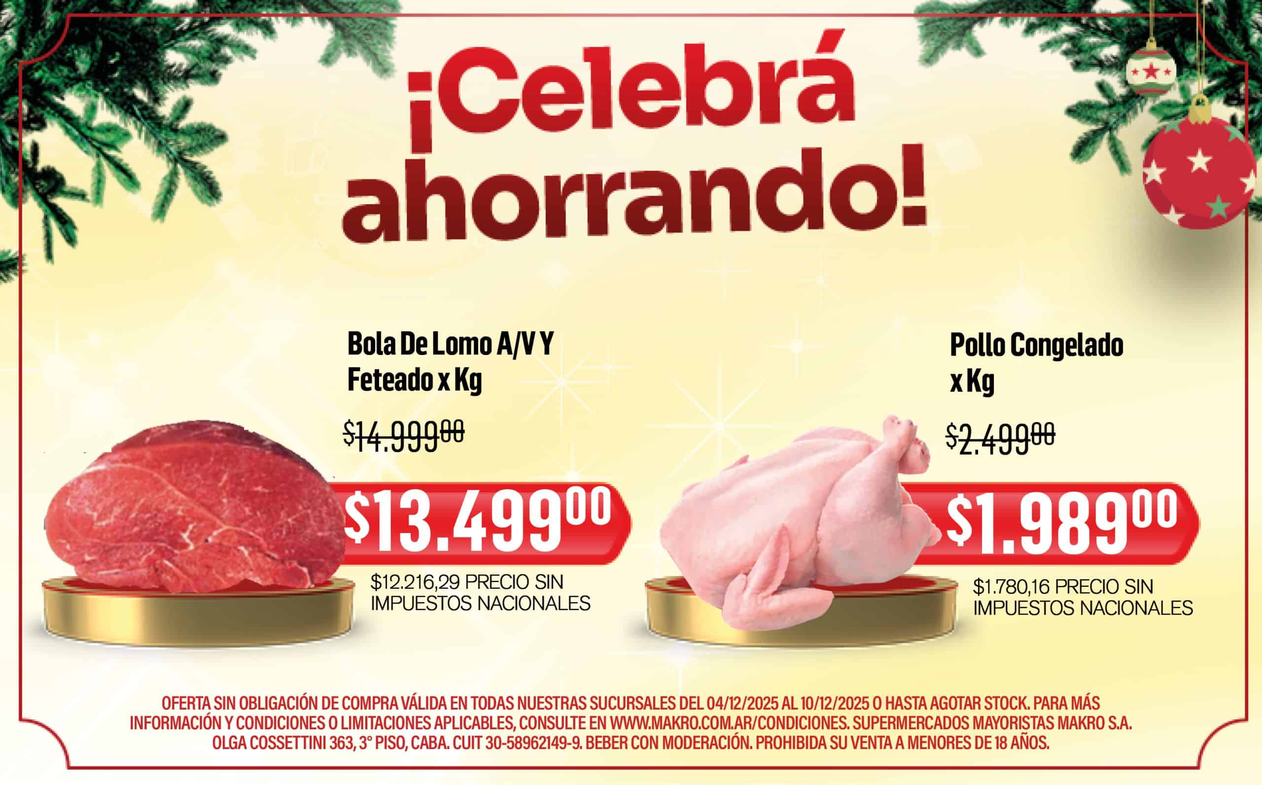  oferta en lomo y pollo 