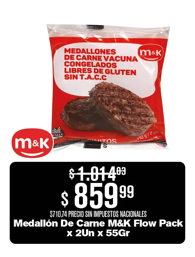  Oferta en medallones 